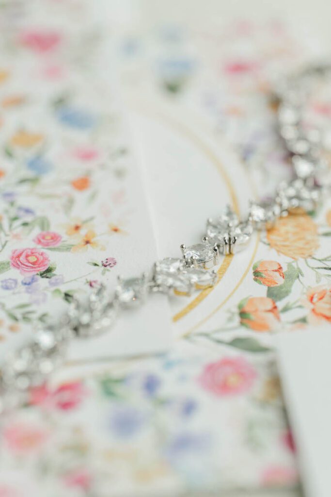 Bridal details on a wedding day in Louisville, KY