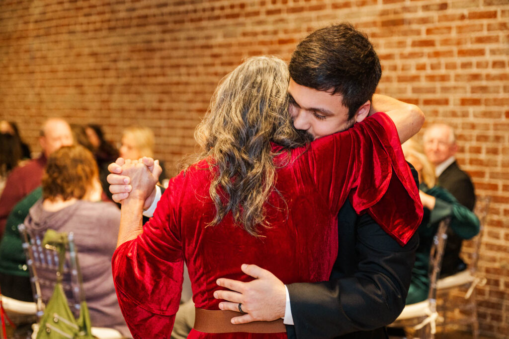 Mother son dance