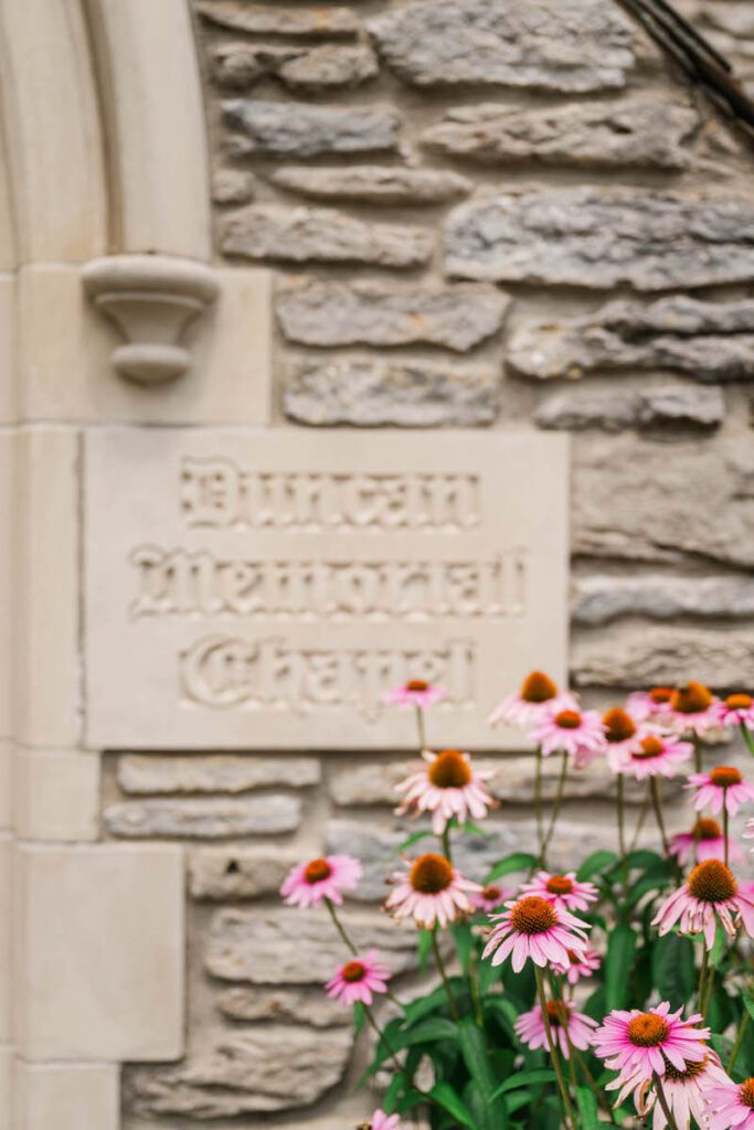 Wedding venue Duncan Memorial Chapel