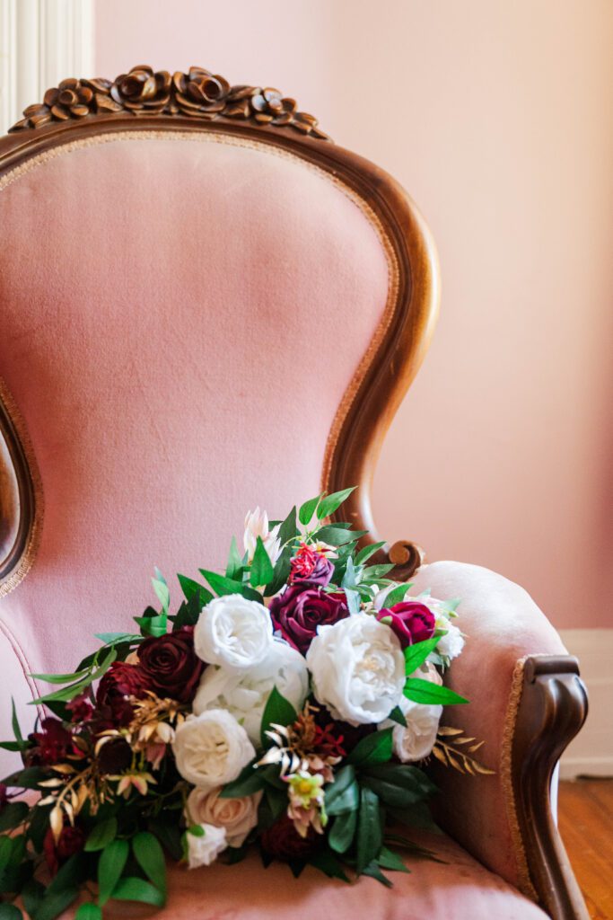 Bridal details at The Bell House in Lexington