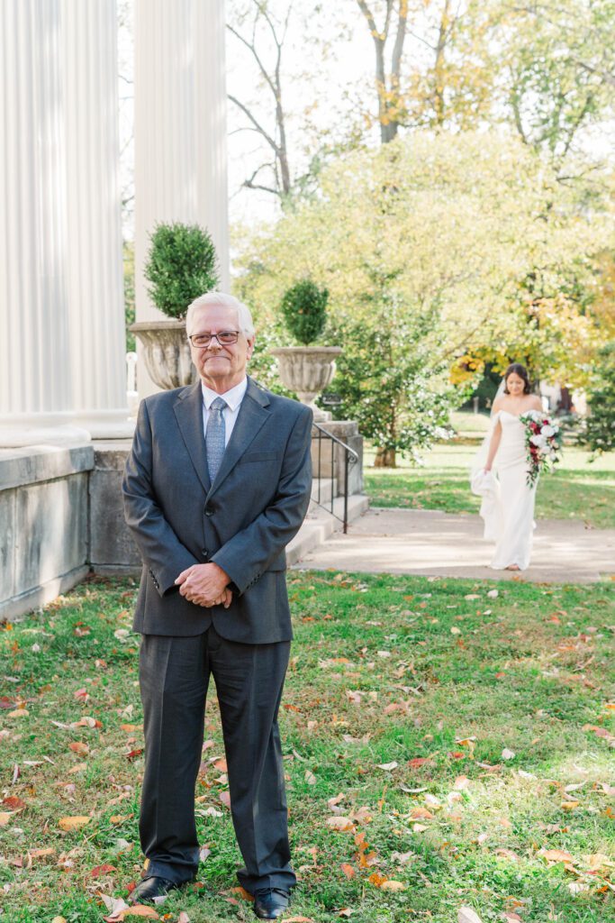 Father-daughter first look at The Bell House in Lexington.