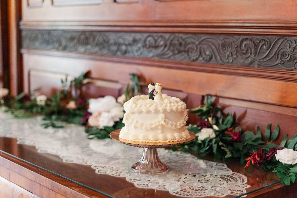 Wedding cake at The Bell House