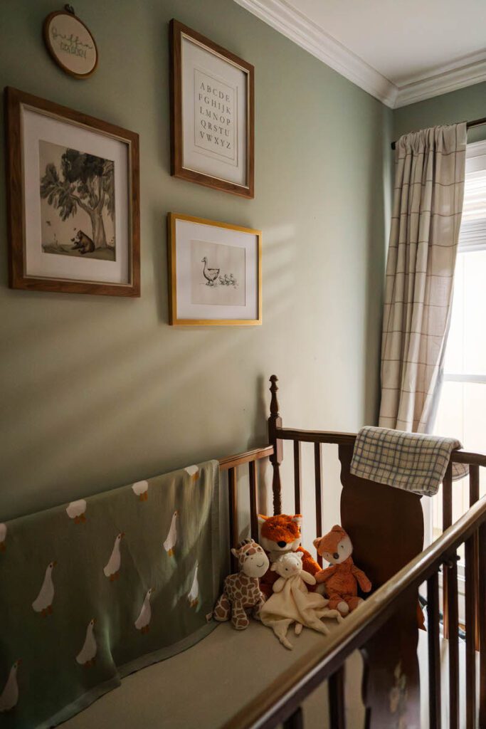 A detail image of a crib with heirloom items in nursery.

Louisville In-Home Newborn Photographer

Michelle Bordenkircher Photography